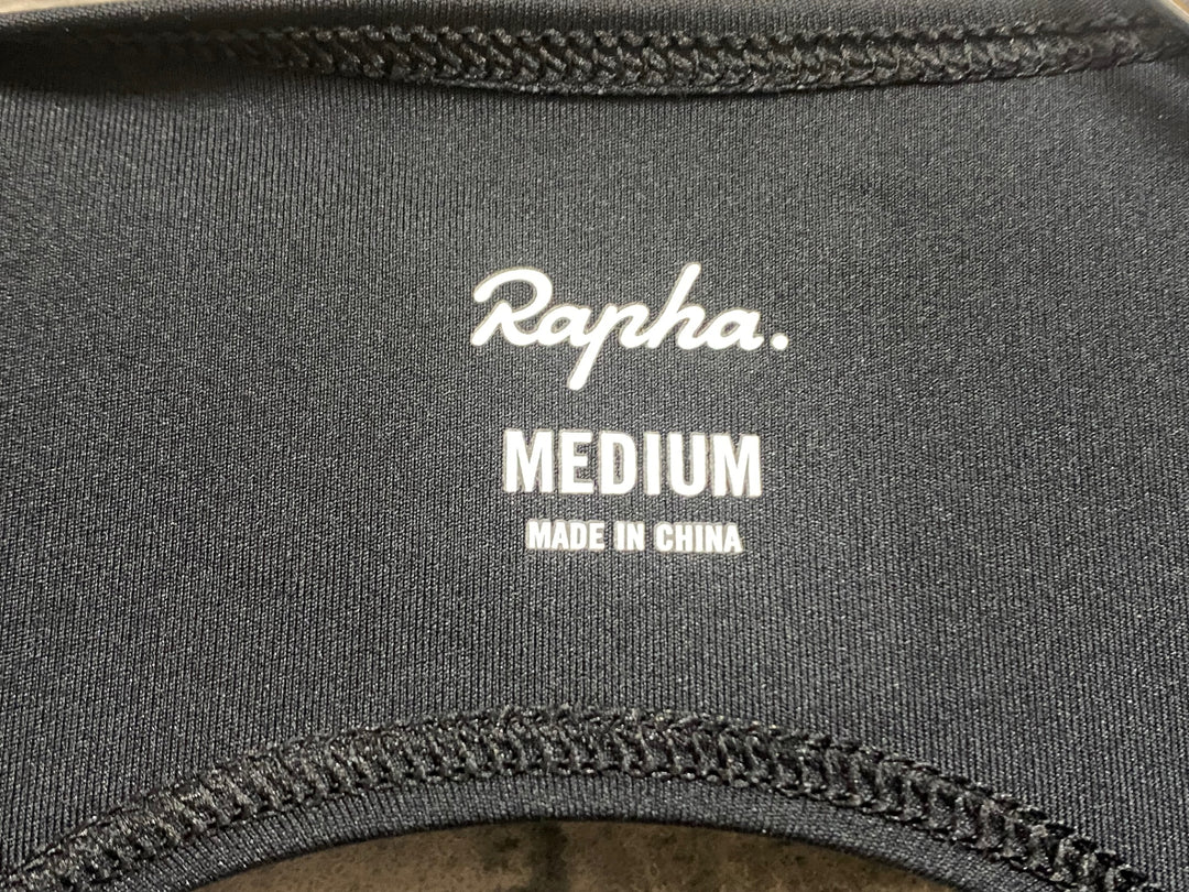 KR267 ラファ Rapha CORE WINTER TIGHTS WITH PAD ビブタイツ 黒 M 裏起毛