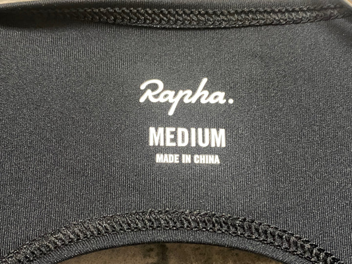 KR267 ラファ Rapha CORE WINTER TIGHTS WITH PAD ビブタイツ 黒 M 裏起毛