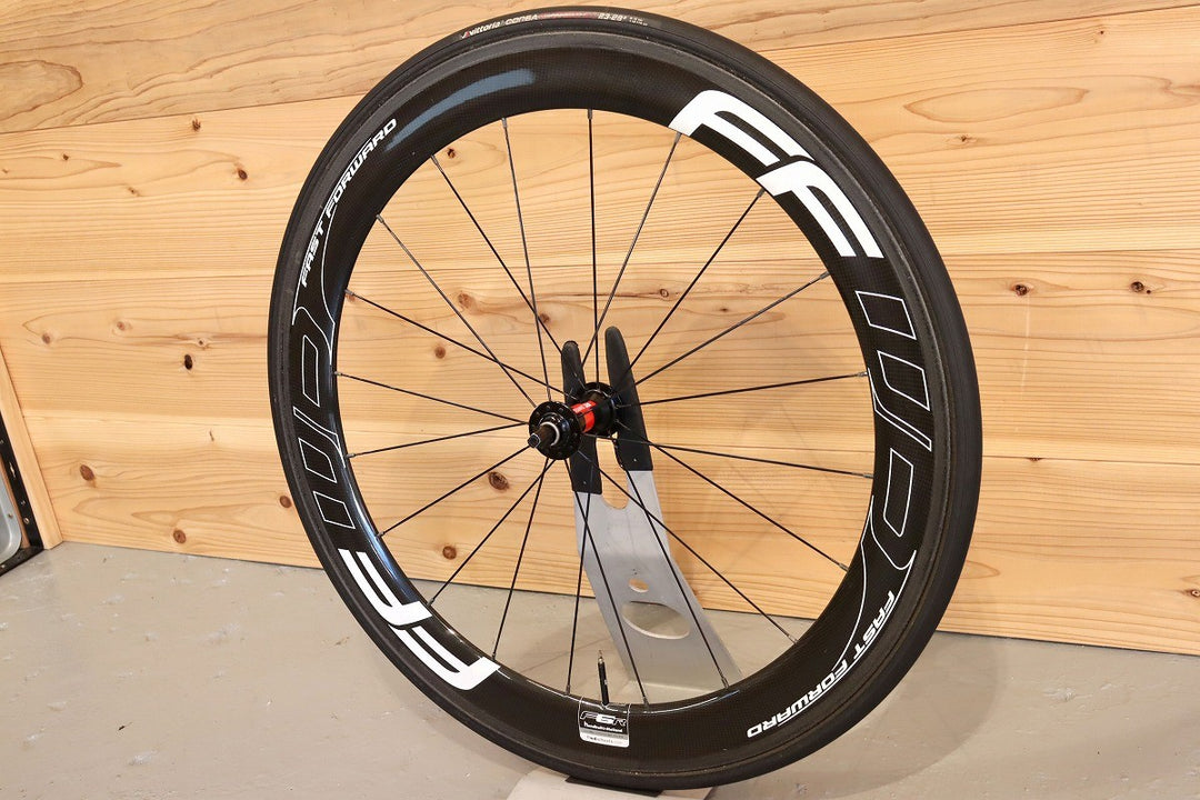 ファストフォワード FFWD Fast Forward F6R カーボン チューブラー フロントホイール 前輪のみ リム幅22.4mm 【千葉店】