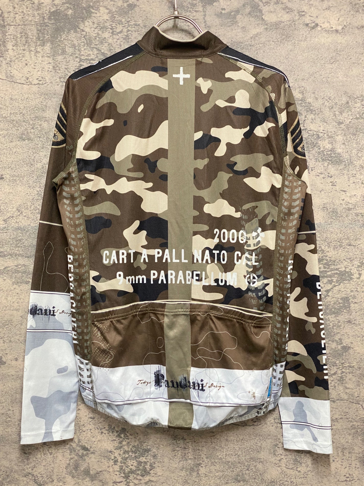 KD097 パンダーニ Pandani 長袖 サイクルジャージ カモフラージュ M