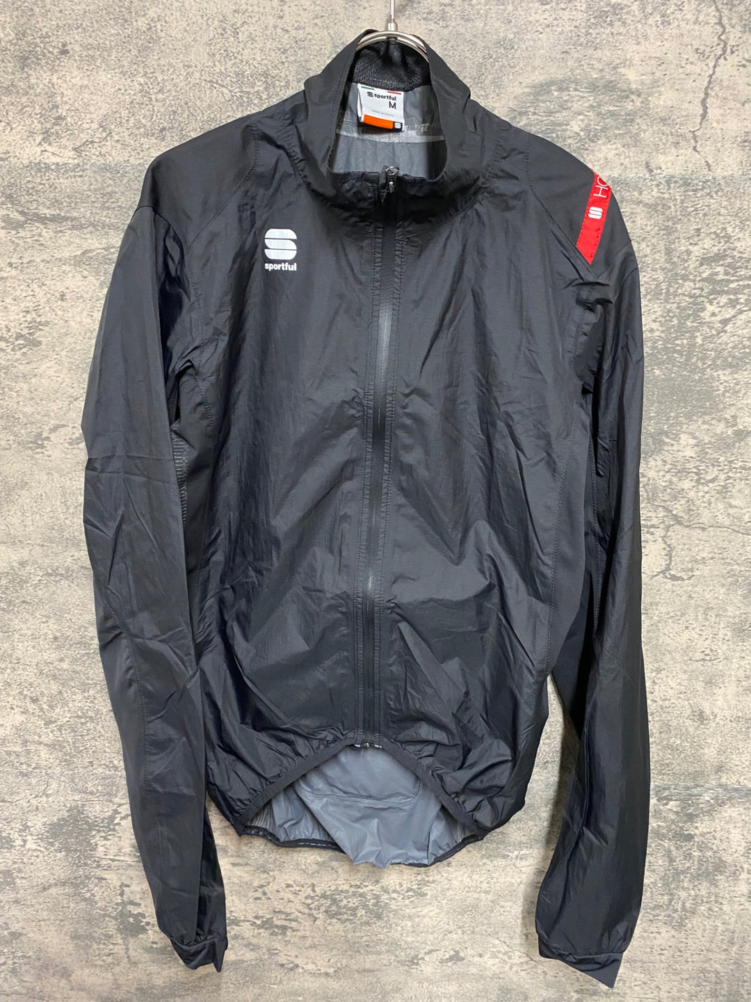 KE364 スポーツフル sportful 長袖 ウィンドブレーカー 黒 M