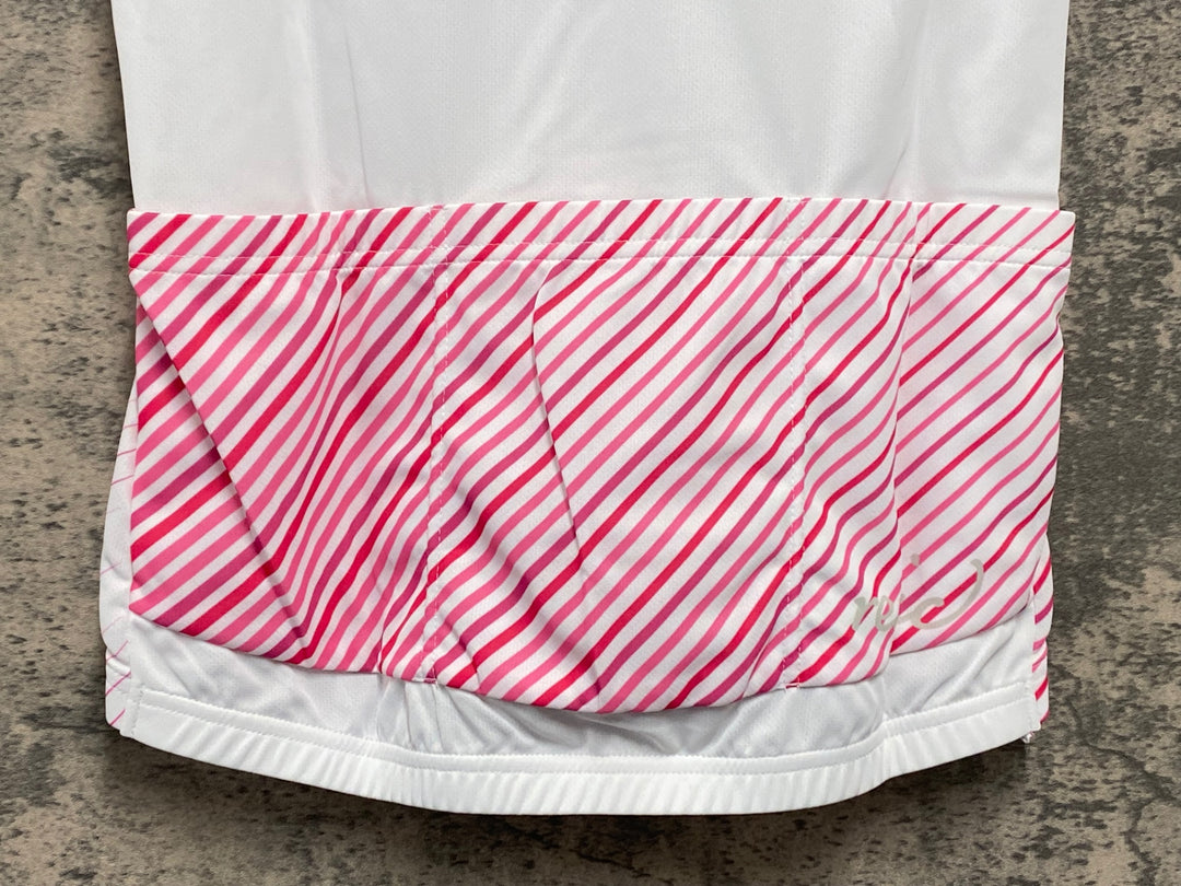 JW007 レリック reric Women's Himalia SS Jersey 半袖 サイクルジャージ S 白 レディース