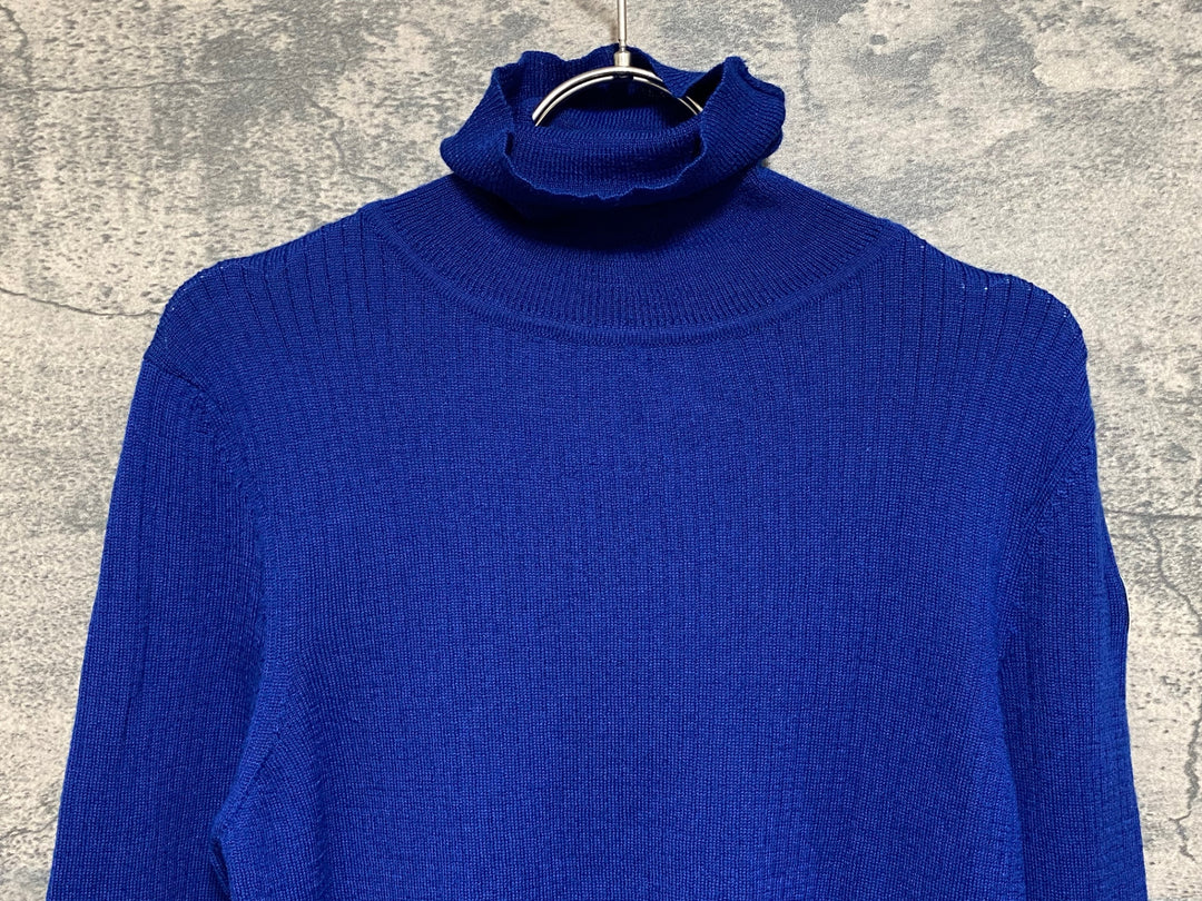 JP509 カフェドシクリステ Café du Cycliste セーター ハイネック 青 S