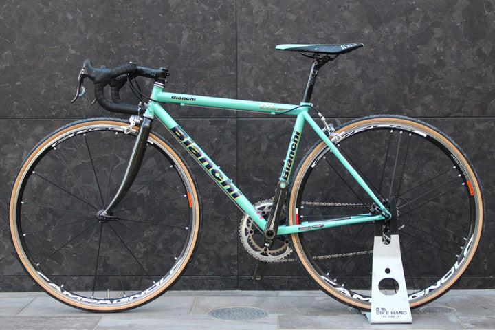 ビアンキ BIANCHI BORON XL 2001 カンパニョーロ レコード 10S MIX クロモリ ロードバイク EURUS 【福岡店】