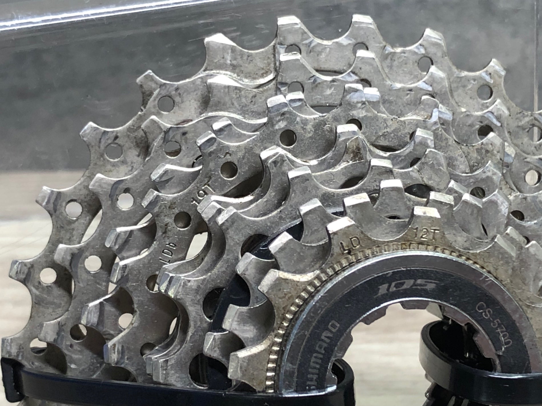 JH455 シマノ SHIMANO 105 CS-5700 スプロケット 12-27T 10S – BICI