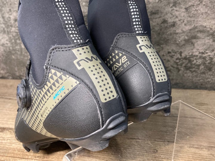 JX887 ノースウェーブ NORTHWAVE CELSIUS XC ARCTIC GTX ビンディングシューズ 黒 EU40