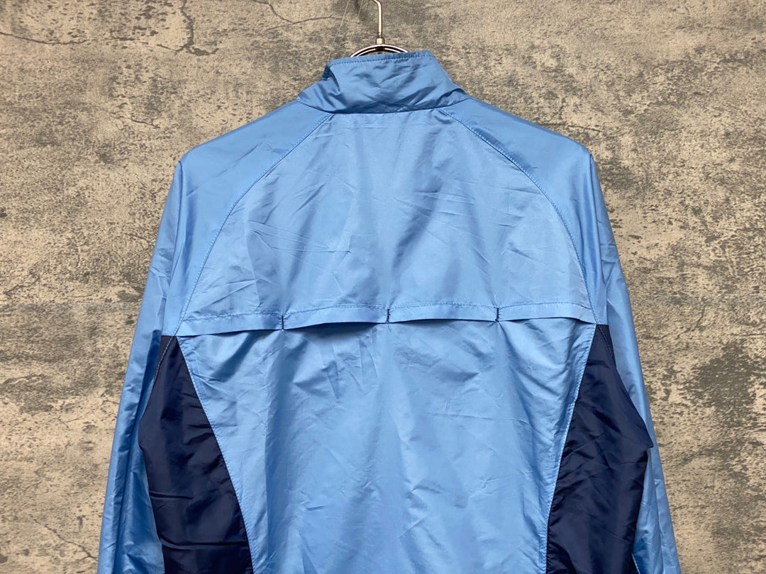 KG089 ルコックスポルティフ le coq sportif 長袖 ウインドブレーカー 青 M