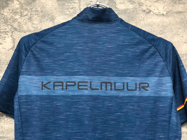 JT013 カペルミュール KAPELMUUR 半袖サイクルジャージ 紺 L相当