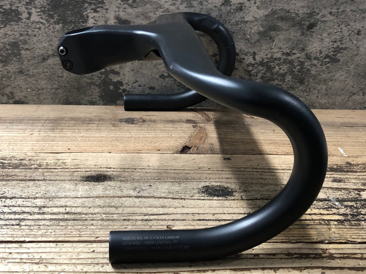 KI842 ボントレガー BONTRAGER AEOLUS RSL VR-C ハンドルバー カーボン ステム一体型 100mm ブラケットC-C400mm