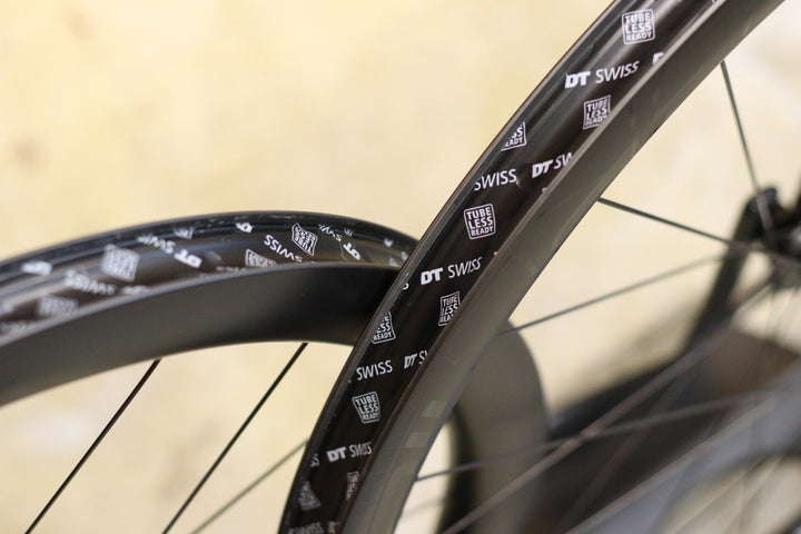 DT SWISS GRC1100 DICUT DB 42 カーボン チューブレスレディ ホイールセット シマノ11S/12S フックレス 700C 【立川店】