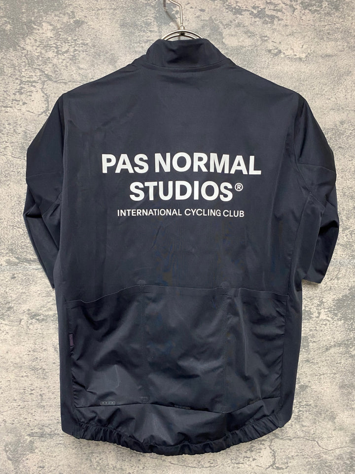 KD413 パスノーマルスタジオ PAS NORMAL STUDIOS Mechanism Pro Rain Jersey 半袖 サイクルジャージ 黒 S