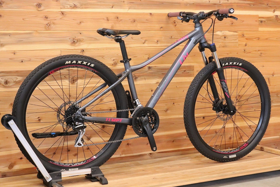 状態良好！ ジャイアント GIANT リヴ LIV テンプト TEMPT 3 2019 390サイズ シマノ アセラ MIX 8S アルミ MTB マウンテンバイク 【広島店】