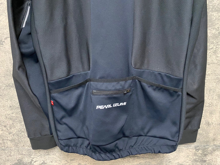 JZ082 パールイズミ PEARL iZUMi 長袖 サイクルジャケット 黒 XL 裏起毛
