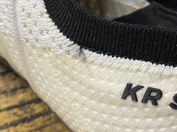 KB870 DMT KR SL ビンディングシューズ 白 EU40.5 SPD-SL ソールクラック