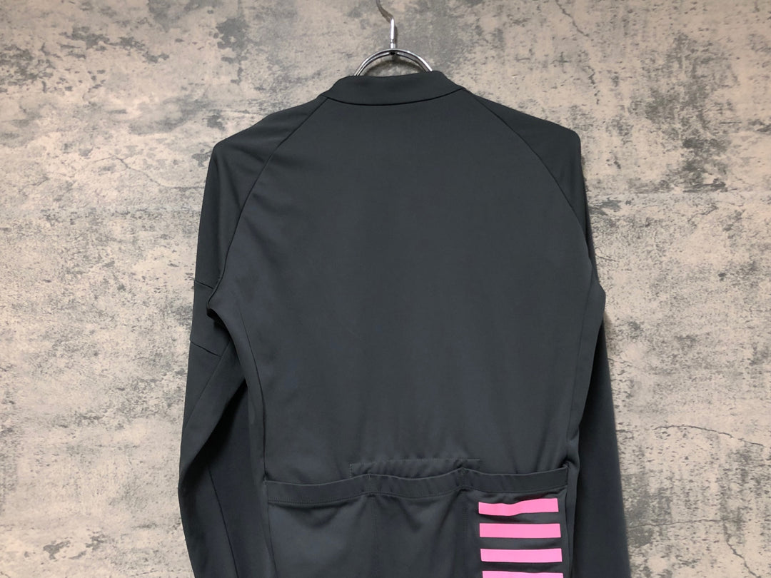 JO805 ラファ Rapha PRO TEAM LONG SLEEVE TRAINING JERSEY 長袖 サイクルジャージ 黒 S