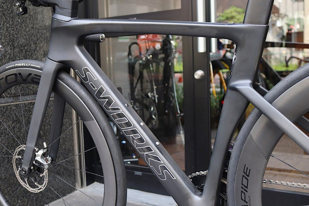 スペシャライズド SPECIALIZED ヴェンジ S-WORKS VENGE DISC 2019モデル 52サイズ スラム レッド E-TAP HRD 11S カーボン ロードバイク 【東京南麻布店】