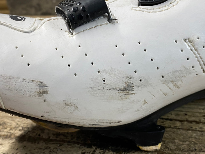 JW174 シディ SIDI ERGO5 MEGA ビンディングシューズ 白 EU43 3穴
