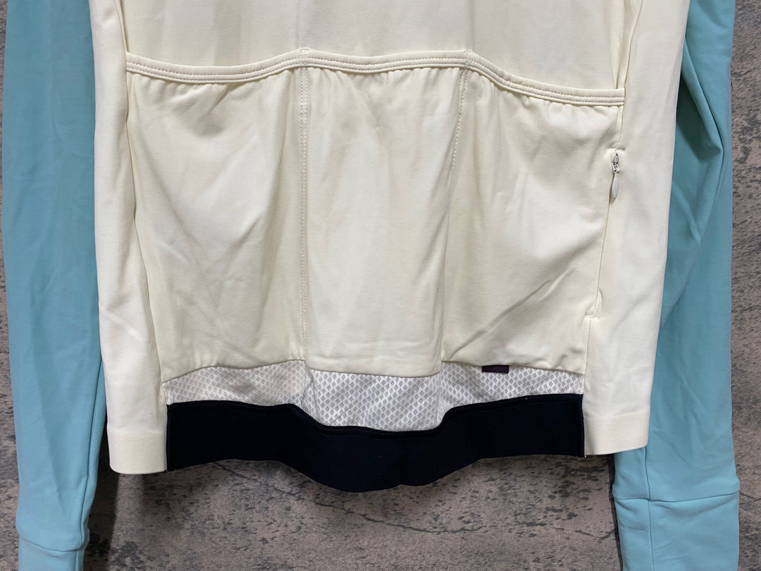 JY485 パスノーマルスタジオ PAS NORMAL STUDIOS Mechanism Long Sleeve Jersey 長袖 サイクルジャージ ホワイト グリーン M