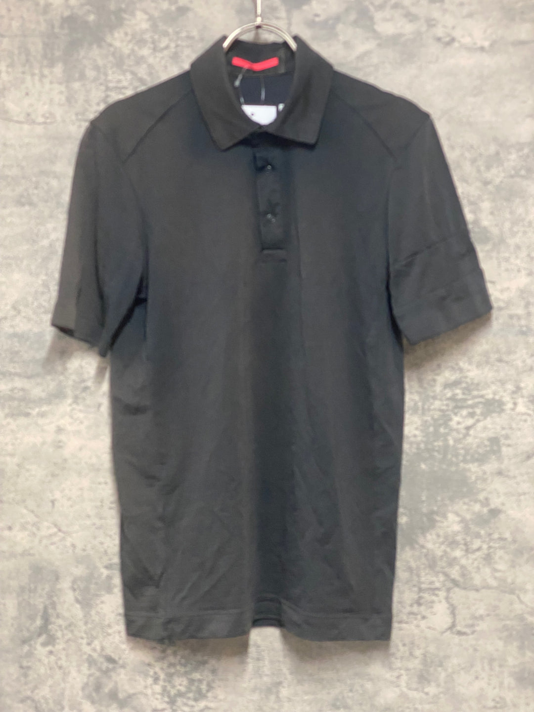 KC831 ラファ Rapha MERINO POLO 半袖 ポロシャツ 黒 XS ※一部変色