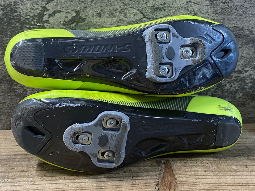 KG561 スペシャライズド SPECIALIZED エスワークス S-WORKS 7RD ビンディングシューズ 3穴 緑 EU42.5