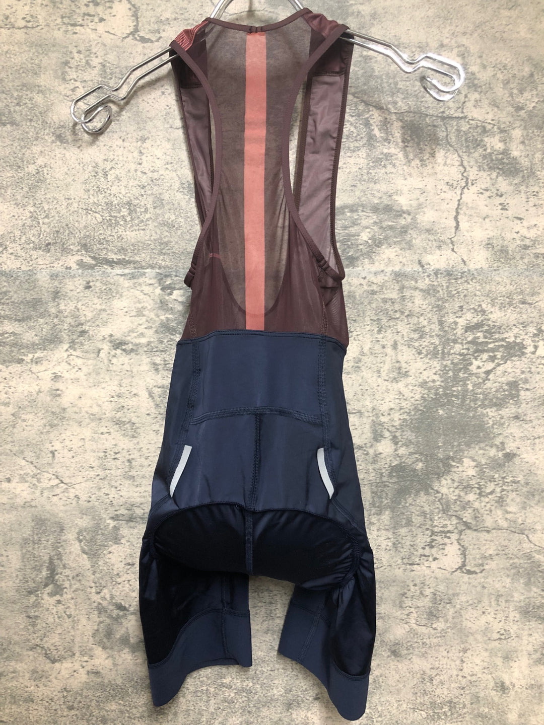 JE267 ラファ Rapha SOUPLESSE FLYWEIGHT BIB SHORTS ビブショーツ ネイビー ブラウン レディース XXS