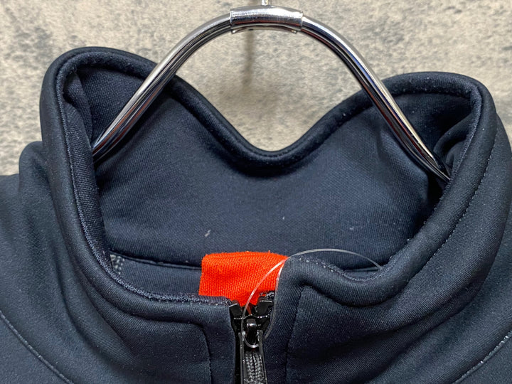 KP755 カステリ CASTELLI 長袖 サイクルジャケット 黒 オレンジ M 裏起毛 GORE-TEX