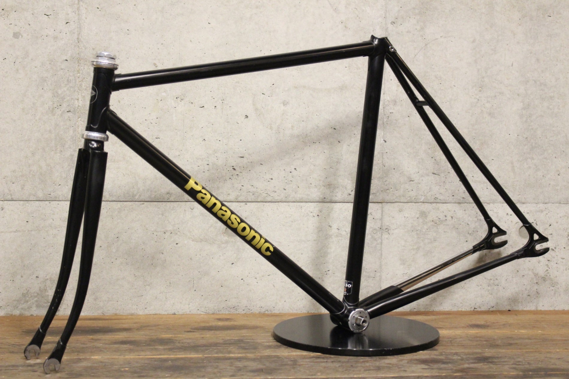 パナソニック Panasonic クロモリ ピスト トラック 競輪 NJS フレーム