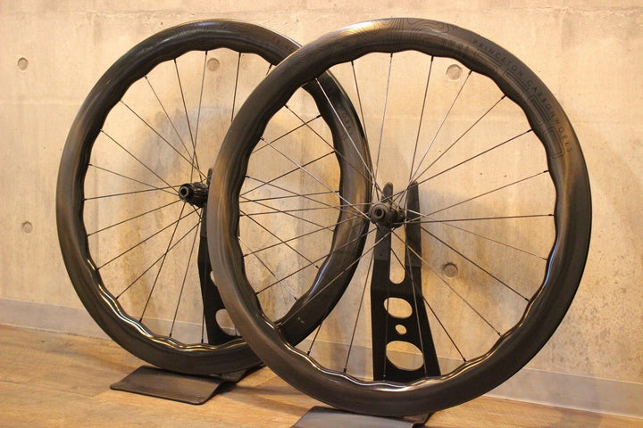 【鬼ベアリング換装！】プリンストンカーボンワークス PRINCETON CARBON WORKS DUAL5550 カーボン チューブレス ホイールセット シマノ 11/12S 22C【名古屋店】