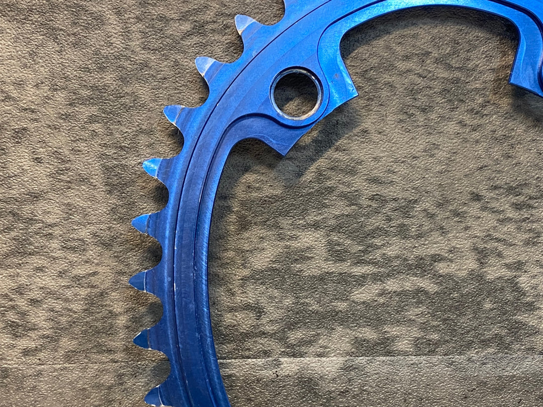 JO479 スミス SMITH バロックギア Baroque Gear Ⅲ インナーチェーンリング 36T∓2 90° 青