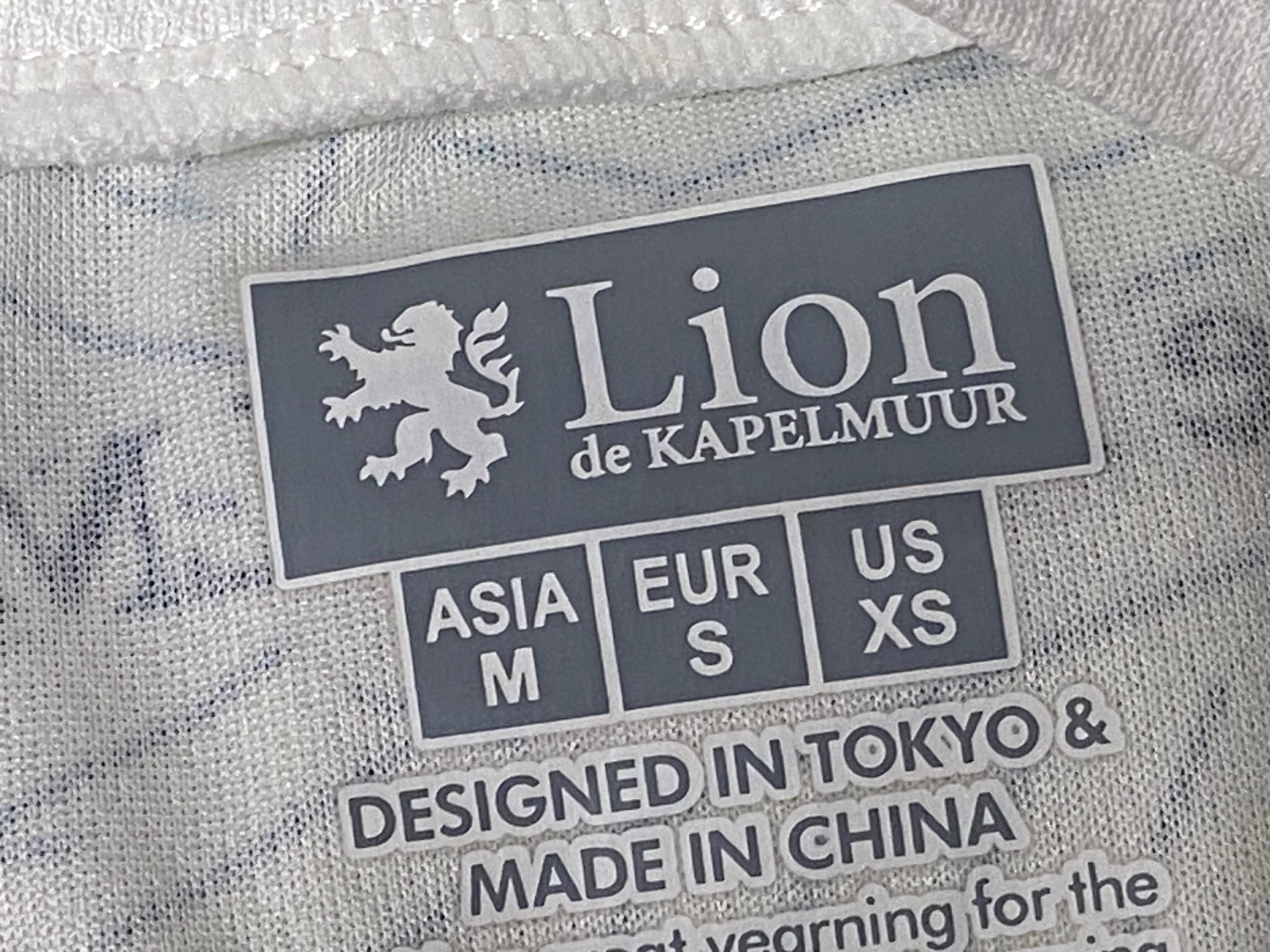 JZ139 リオンドカペルミュール Lion de KAPELMUUR 半袖 サイクル