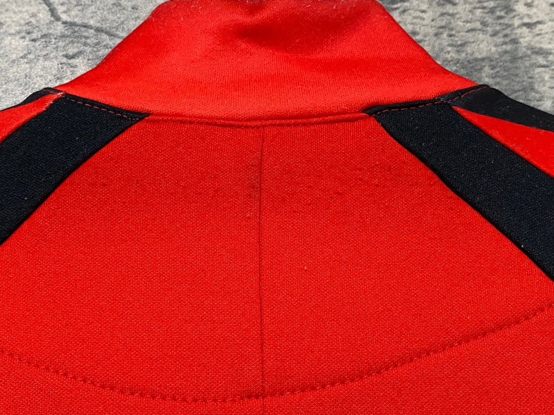 JF446 カステリ CASTELLI ROSSOCORSA 長袖 サイクルジャケット 赤 L