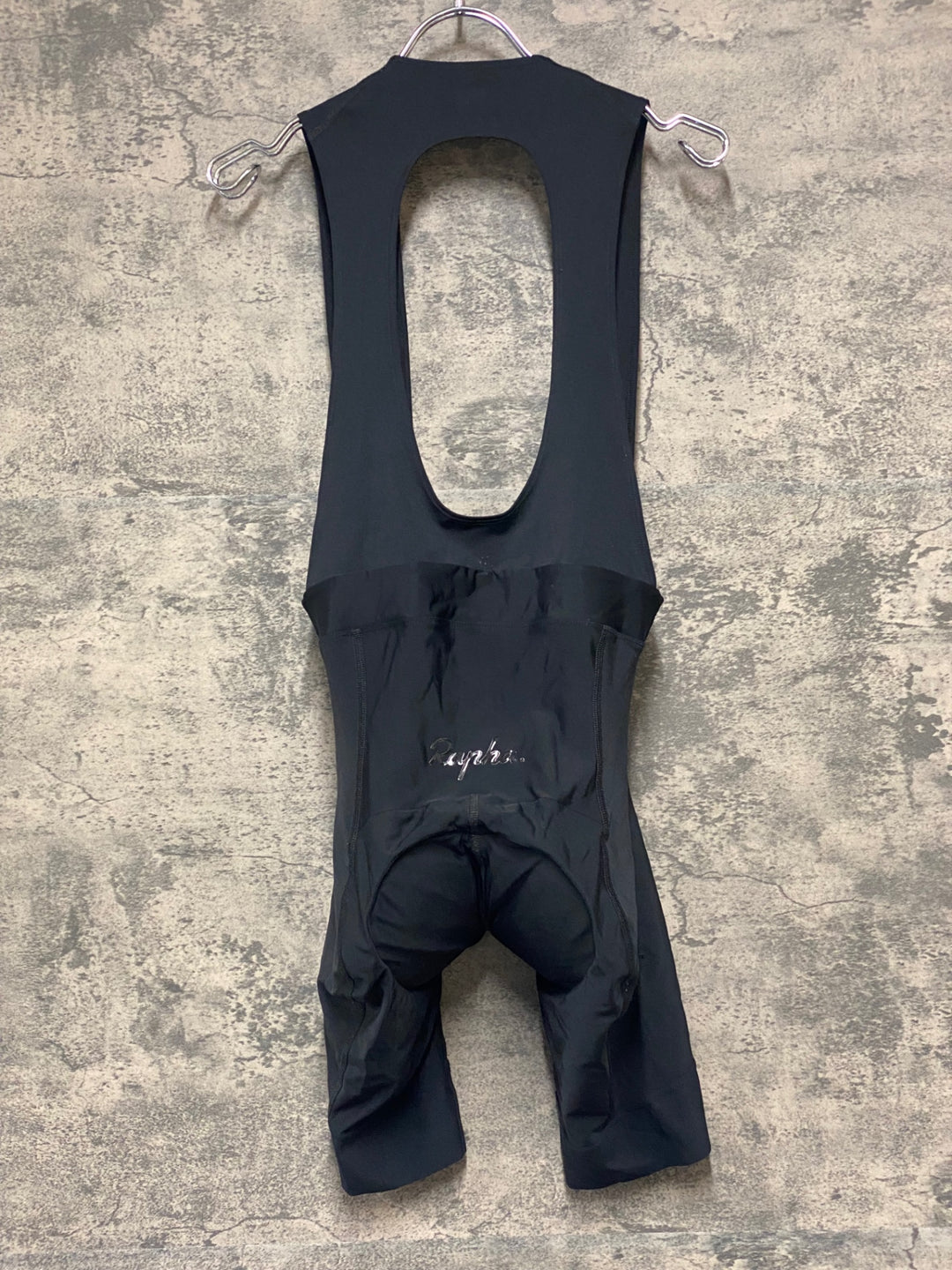 KA385 ラファ Rapha CORE BIB SHORTS ビブショーツ 黒 M ※パッド部穴あきのためジャンク