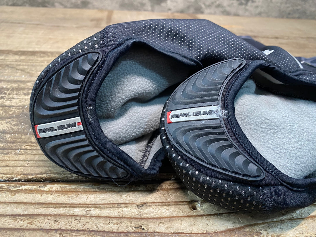 JI500 パールイズミ PEARL iZUMi シューズウォーマー 黒 L 裏起毛 WINDBREAK