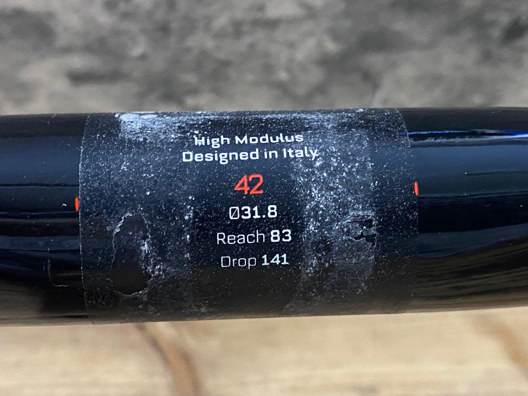 KL969 チネリ Cinelli ネオモルフェ NEO MORPHE カーボン ドロップハンドル 420mmエンドC-C Φ31.8