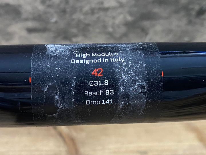 KL969 チネリ Cinelli ネオモルフェ NEO MORPHE カーボン ドロップハンドル 420mmエンドC-C Φ31.8