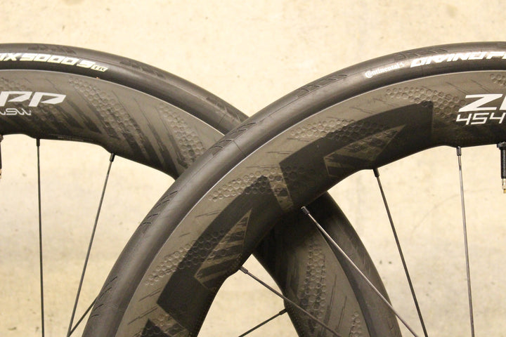 ジップ ZIPP NSW454 Tubeless DISC カーボン チューブレス ホイールセット シマノフリー 12S/11S フックレス 【福岡店】