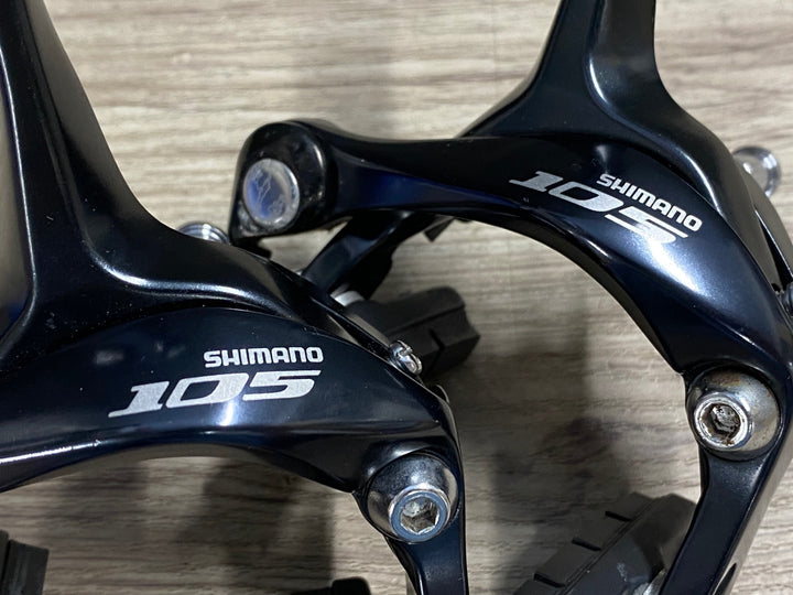 KQ616 シマノ SHIMANO 105 BR-5700 キャリパーブレーキ 前後セット