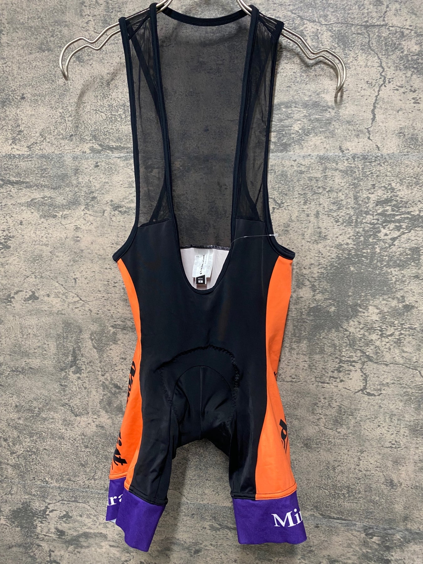 JW449 パールイズミ PEARL iZUMi ビブショーツ 黒 オレンジ S Pedalist