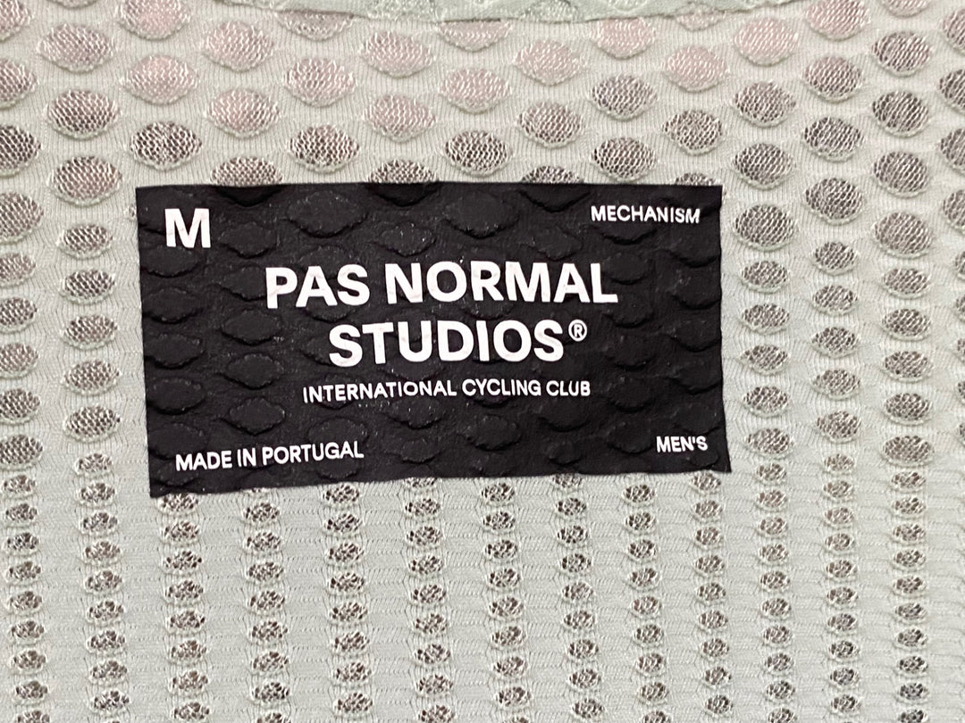 KJ282 パスノーマルスタジオ PAS NORMAL STUDIOS Men's Mechanism Pro Zipless Jersey 半袖 サイクルジャージ 緑 M