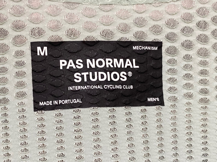 KJ282 パスノーマルスタジオ PAS NORMAL STUDIOS Men's Mechanism Pro Zipless Jersey 半袖 サイクルジャージ 緑 M