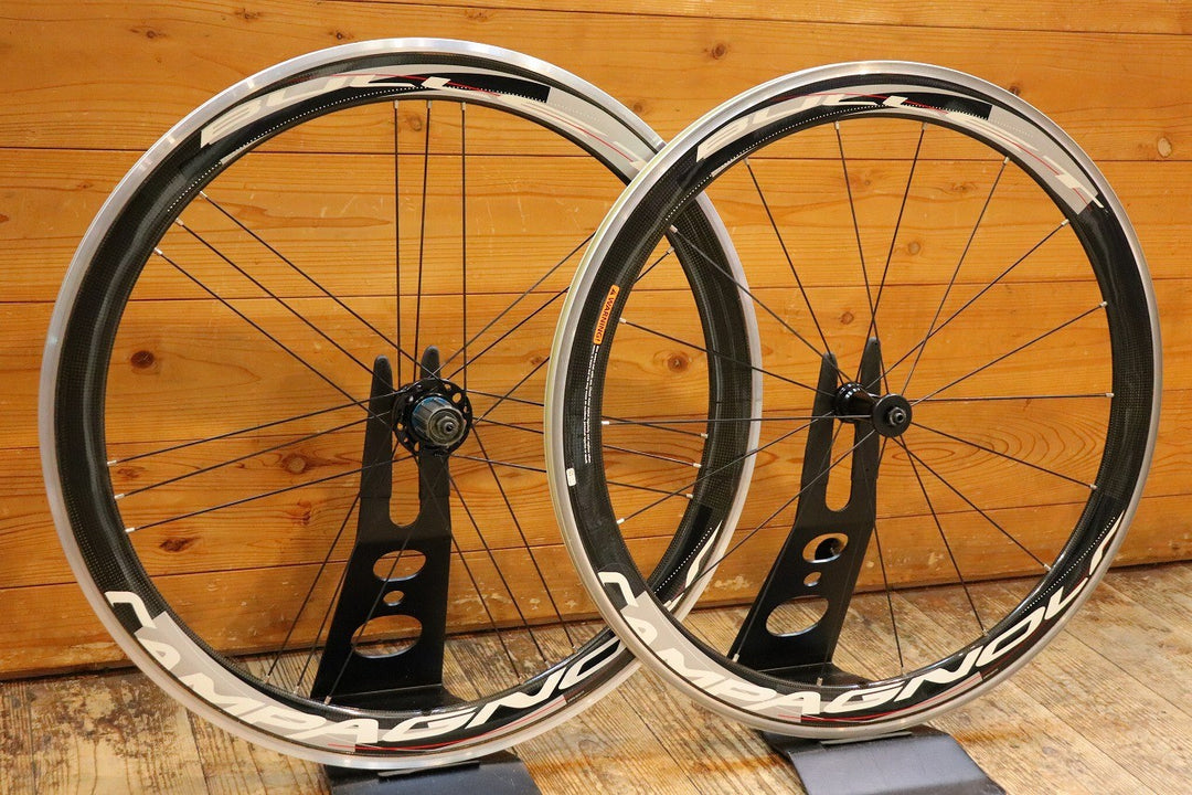 カンパニョーロ CAMPAGNOLO バレット BULLET 50 アルミ カーボン クリンチャー ホイールセット シマノ 11/12S 15C ナローリム【芦屋店】
