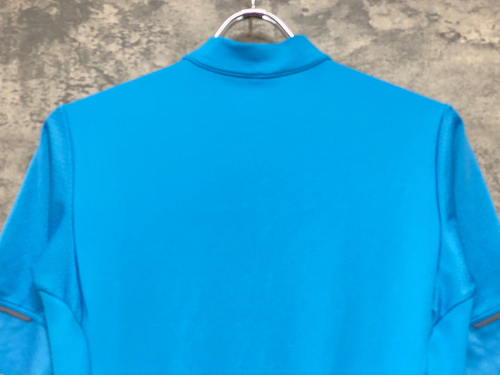 KJ158 パールイズミ PEARL iZUMi 半袖 サイクルジャージ 水色 MEN'S XL ほつれあり