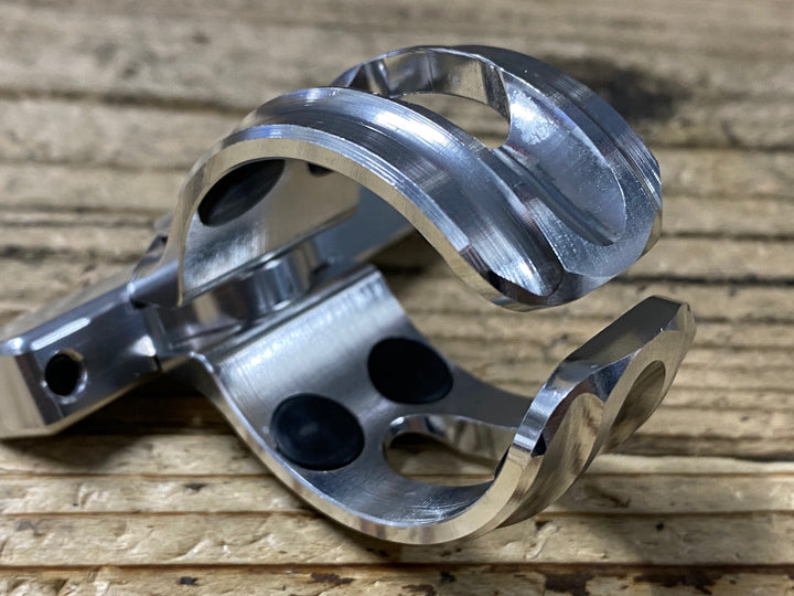 KM104 リデア RIDEA Mini Velo Bottle Cage Adapter ボトルケージアダプター シルバー Φ40㎜