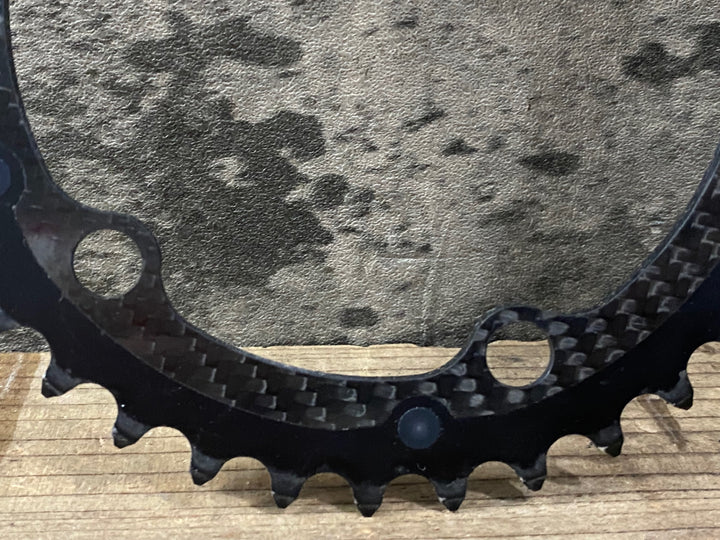 IT101 カーボンチ CarbonTi X-Ring チェーンリングセット 52/36T シマノ12s対応 ボルト付き