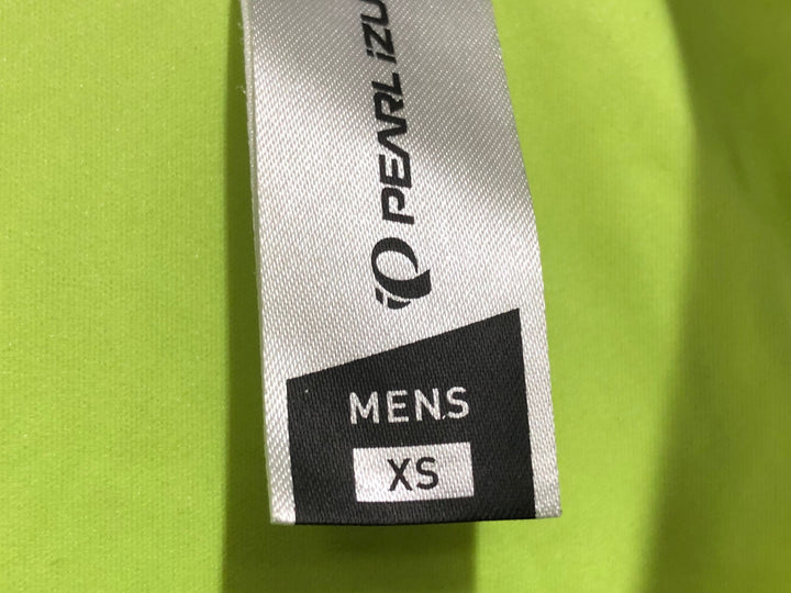 JV077 パールイズミ PEARL iZUMi 長袖 ウインドブレイカー イエロー XS