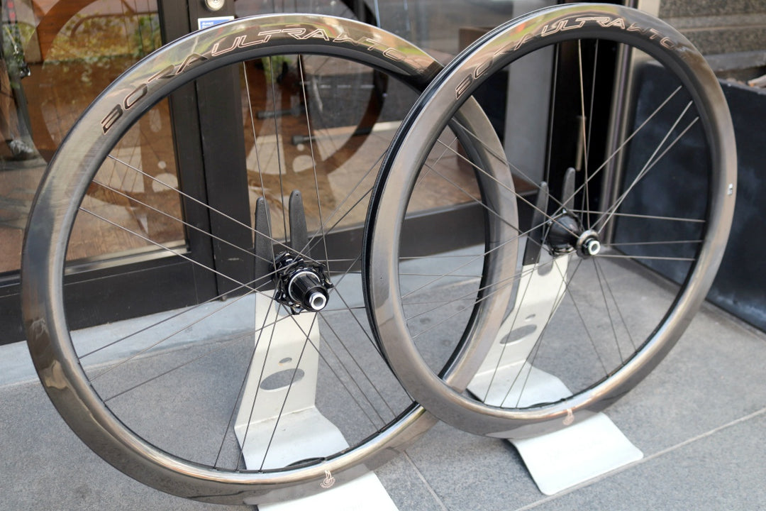 カンパニョーロ CAMPAGNOLO ボーラウルトラ BORA ULTRA WTO 45 DB C23 カーボン チューブレス ホイールセット シマノ12/11S ワイドリム 【東京南麻布店】