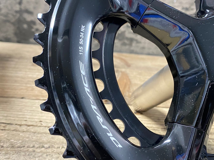 JL045 シマノ SHIMANO デュラエース DURA-ACE FC-09 クランクセット 50/34 165mm