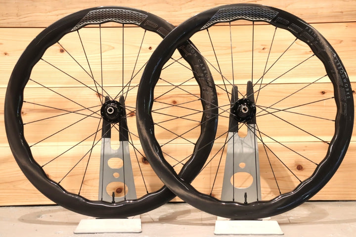 決算SALE 未使用 プリンストンカーボンワークス PRINCETON CARBONWORKS ピーク PEAK4550 カーボン チューブレス ホイールセット スラムXDR12S 21C 【千葉店】