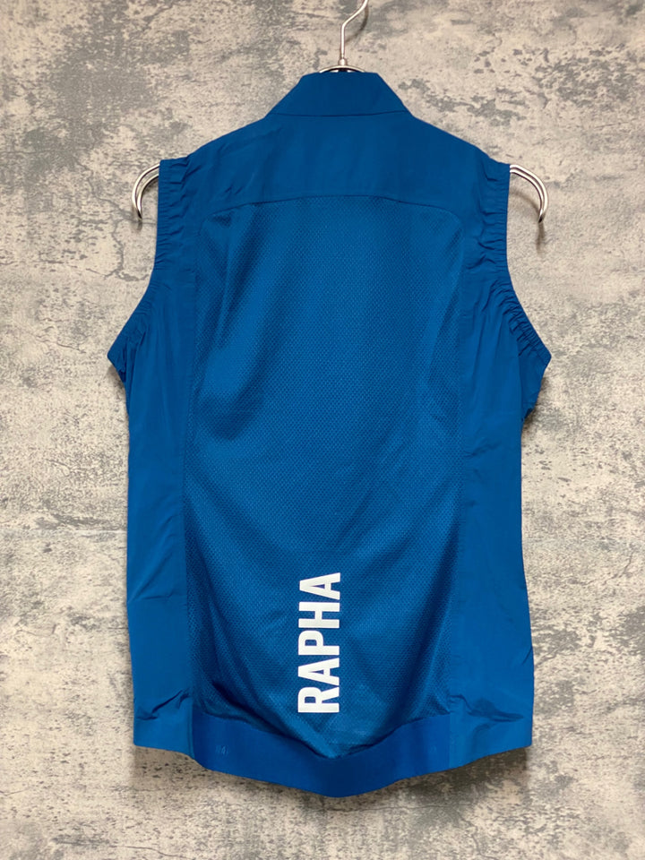 KG844 ラファ Rapha WOMEN’S PRO TEAM LIGHTWEIGHT GILET ジレ サイクルベスト ターコイズ S レディース
