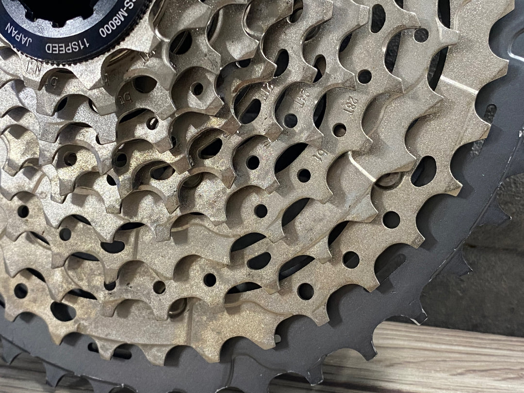 KJ586 シマノ SHIMANO DEORE XT CS-M8000 スプロケット 11-42T 11S